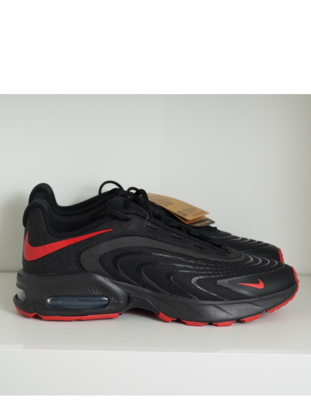 Men's Nike Air Max Fire Casual Shoes Black/University Red IO4510 010 US 11.5